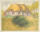 Jacques Villon - Gaston Duchamp - La Ferme de la Bendeliere - Belle Epoque color etching