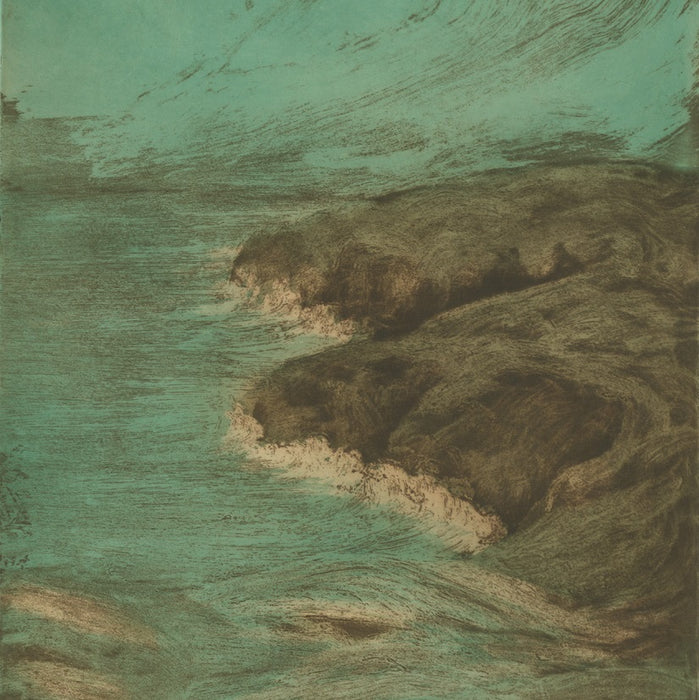 Aquatint and etching - by JOURDAIN, Francis - titled: The Wave