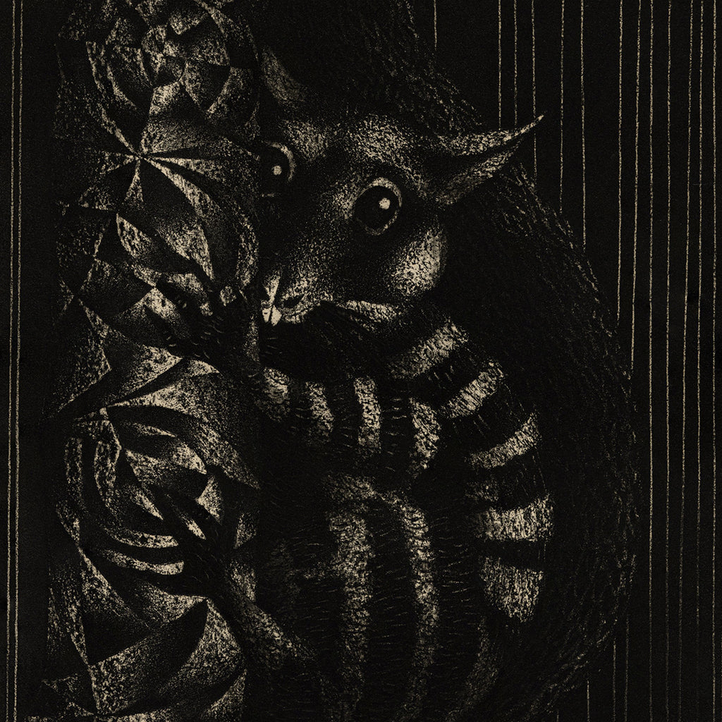 Mario Avati - L'ecureuil de Minneapolis - lithograph - surreal animal dark