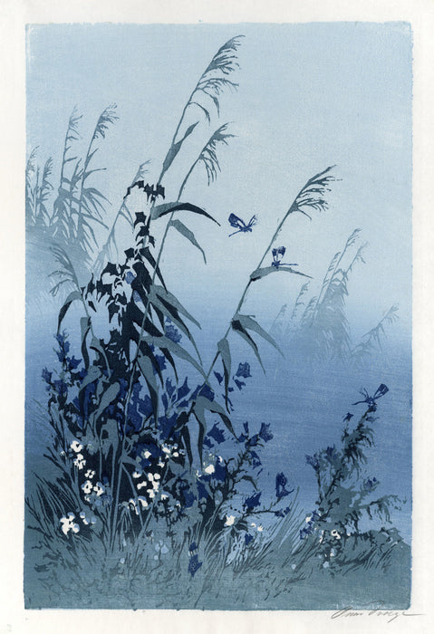 Oscar Droege - Grasses and Wildflowers in the Morning Haze - main 