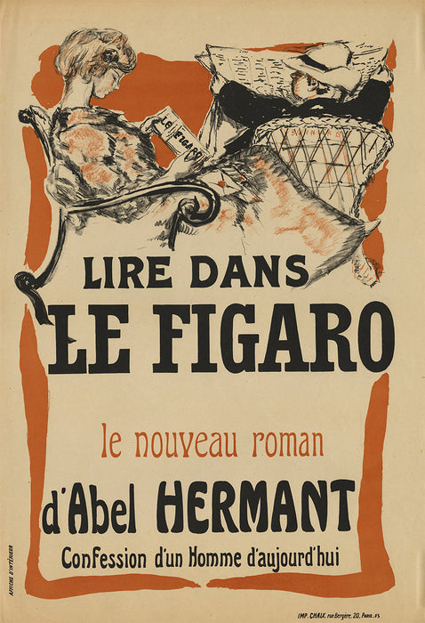 Pierre Bonnard - Read in the Figaro - main 
