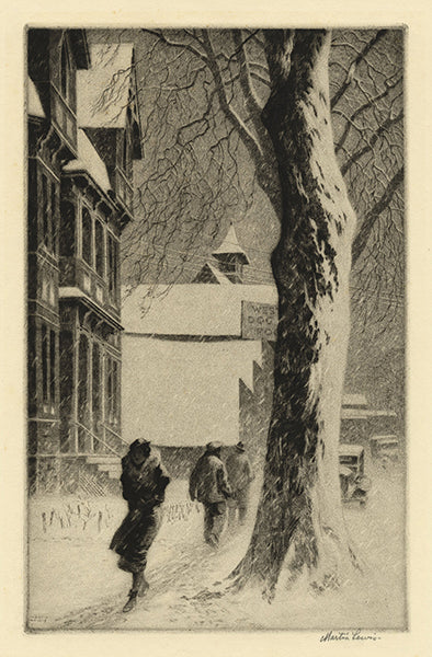 Martin Lewis - Winter on White Street - main 