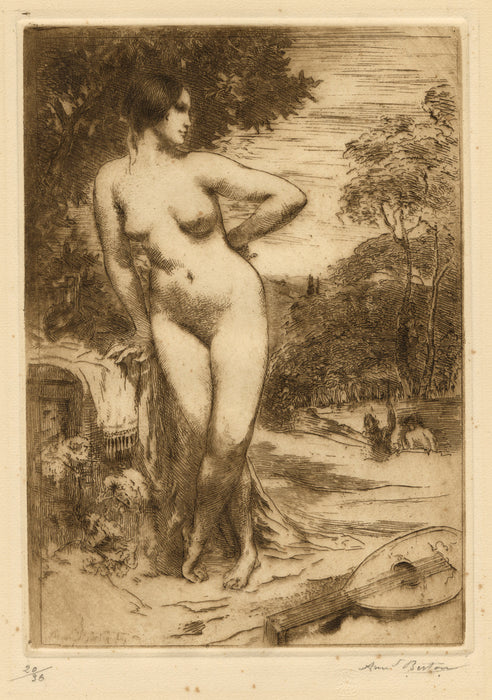 Armand Berton - Souvenir de Giorgione - main 