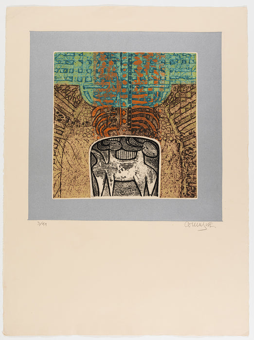 Arun Bose - Untitled (Two-Headed Horse in Temple Garden) - main 