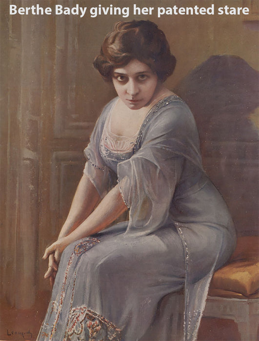 Berthe Bady giving a killer look!