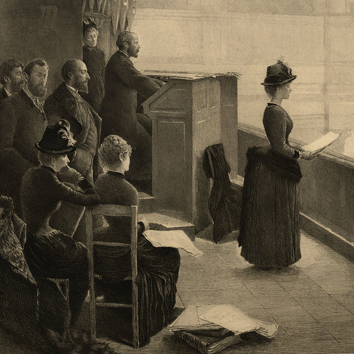 Charles de BILLY - A l’Orgue - The Organ Rehearsal - After Henry Lerolle - detail