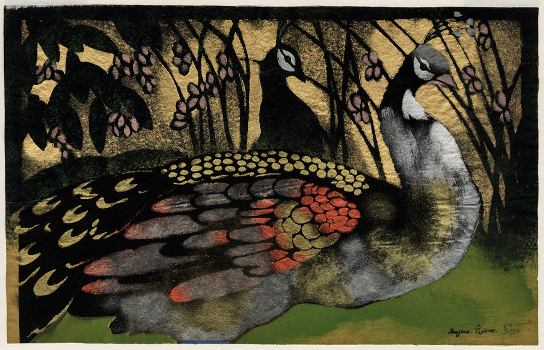 Georges Manzana-pissarro - Two Peacocks - main 