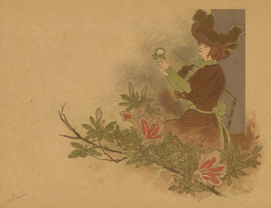 Georges De feure - Flower Woman - main 