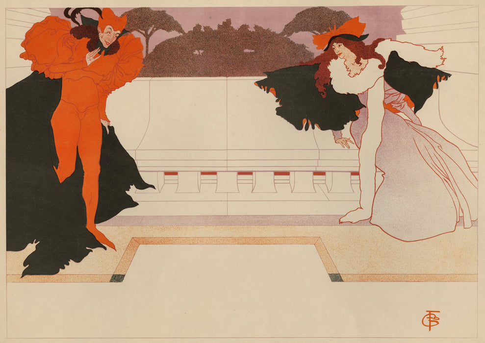 Georges De feure - L'Amant Fatal from 