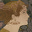 Georges de FEURE - Profil de Femme à la Boucle d’Oreille Art Nouveau - Profile of a Woman with an Art Nouveau Earring - Color lithograph - 1898 - detail