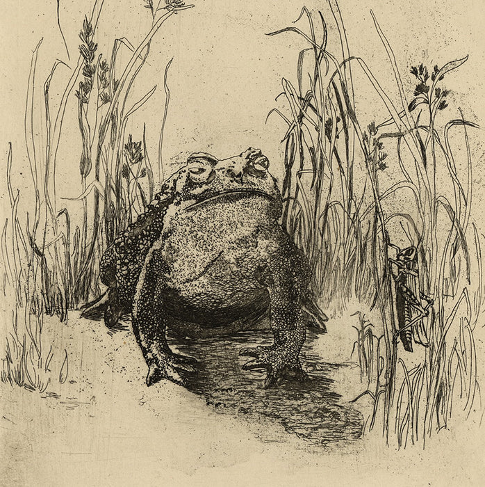 Helen Forman - Company for Dinner and Mother Mallard and Family - detail