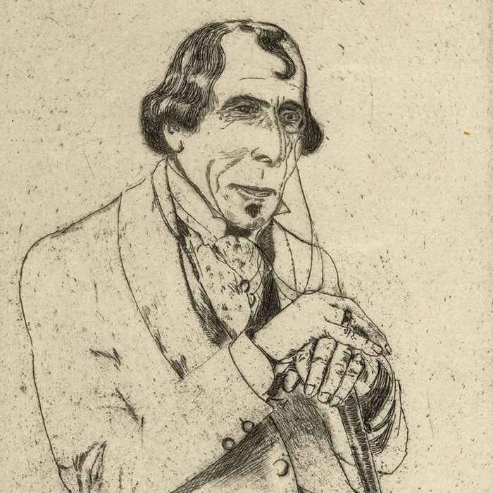 Helen Forman - Disraeli - Etching - detail