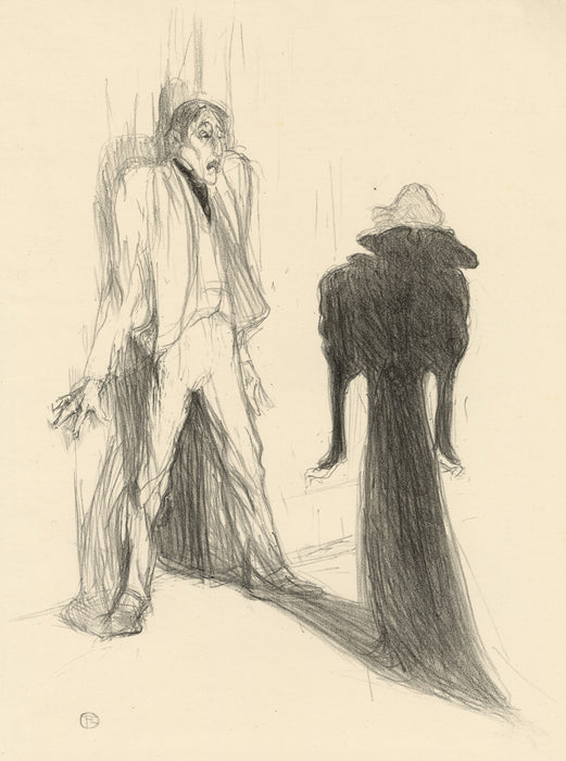 Henri de Toulouse-lautrec - Lugné-Poé, dans 