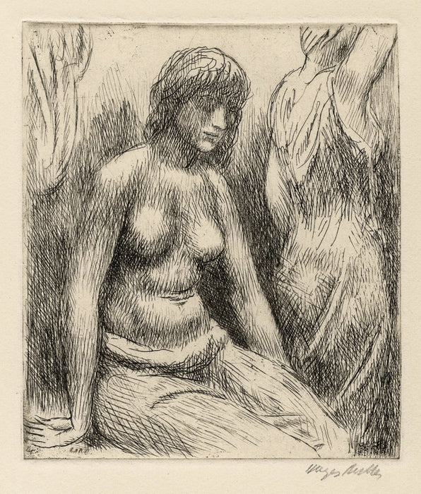 Kenneth Hayes Miller - Two Models, one seated - main 