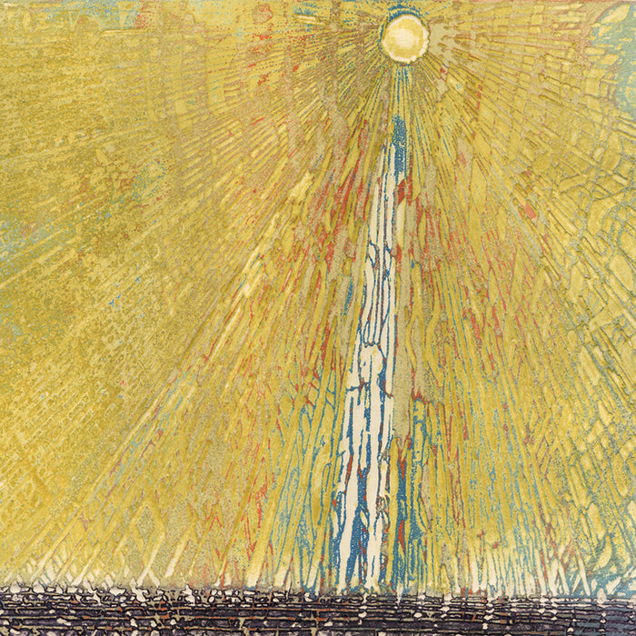 Lawrence (Larry) Murray HEYMAN - Soleil - Intaglio, aquatint - 1971 detail