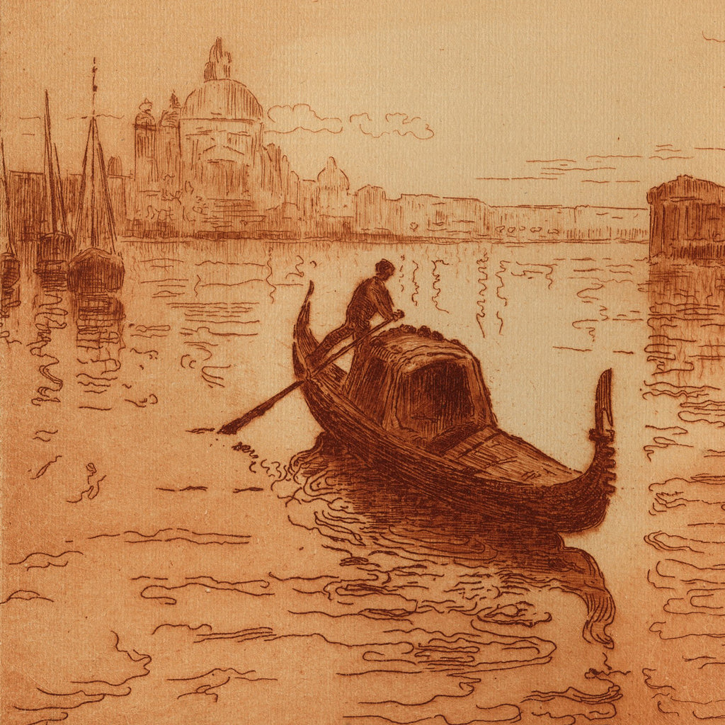 Sur la Lagune à Venise