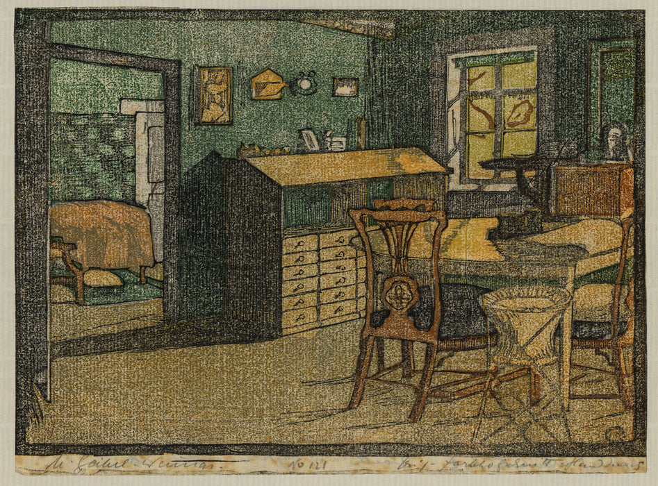 Margarethe Geibel - Goethe’s Studio in Weimar - main 