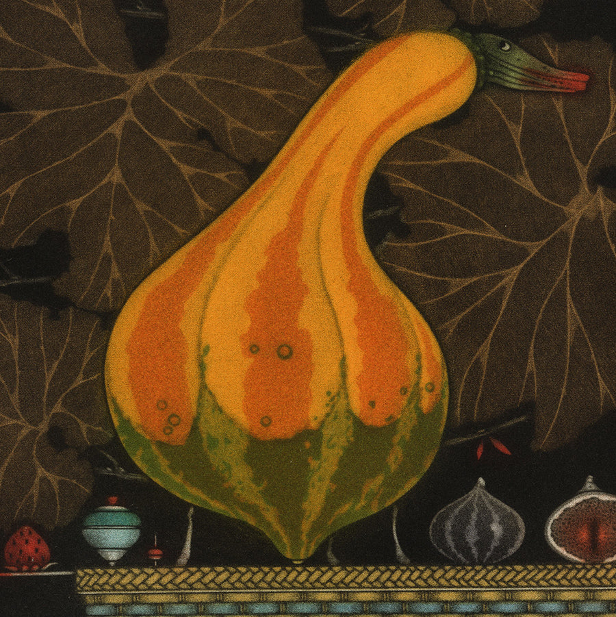 Michel ESTEBE - Coloquinte - Color mezzotint - 2026  - detail
