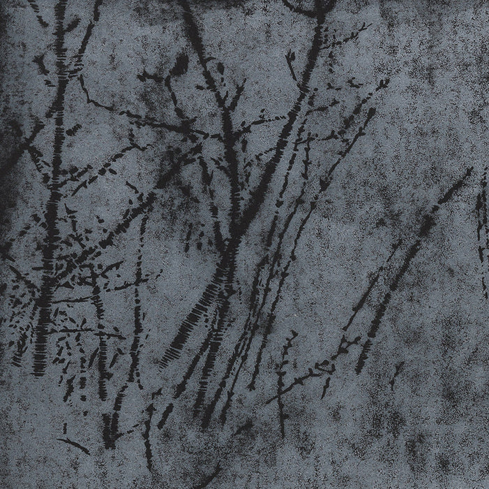 Olesya DZHURAEVA - Another Winter - Intaglio engraving on linoleum - 2022 -  detail