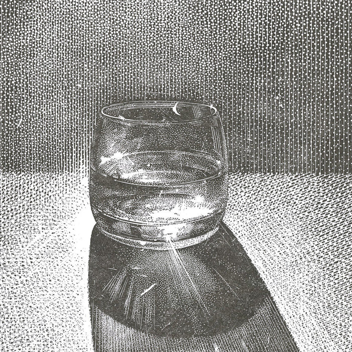 Olesya DZHURAEVA - The Light of Dark Roads - Linocut - 2023 - detail