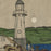 Sydney LEE - Pier Tower St. Ives - full moon version - Color woodcut - circa 1905-1910