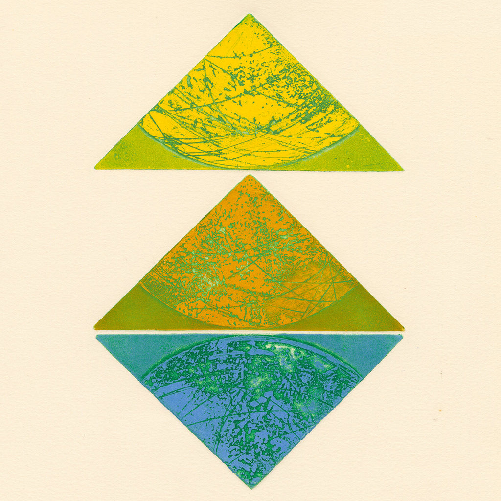 Terry Haass - Kaleidoscope 5 - 1972 - aquatint - detail