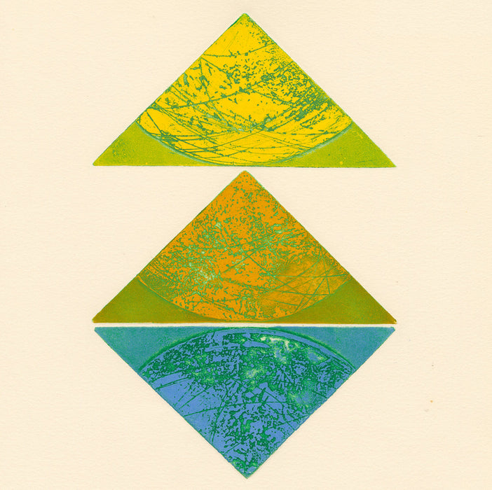 Terry Haass - Kaleidoscope 5 - 1972 - aquatint - detail