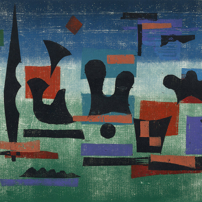 Werner Drewes - Aquatic Ballet - Rose 375 - detail