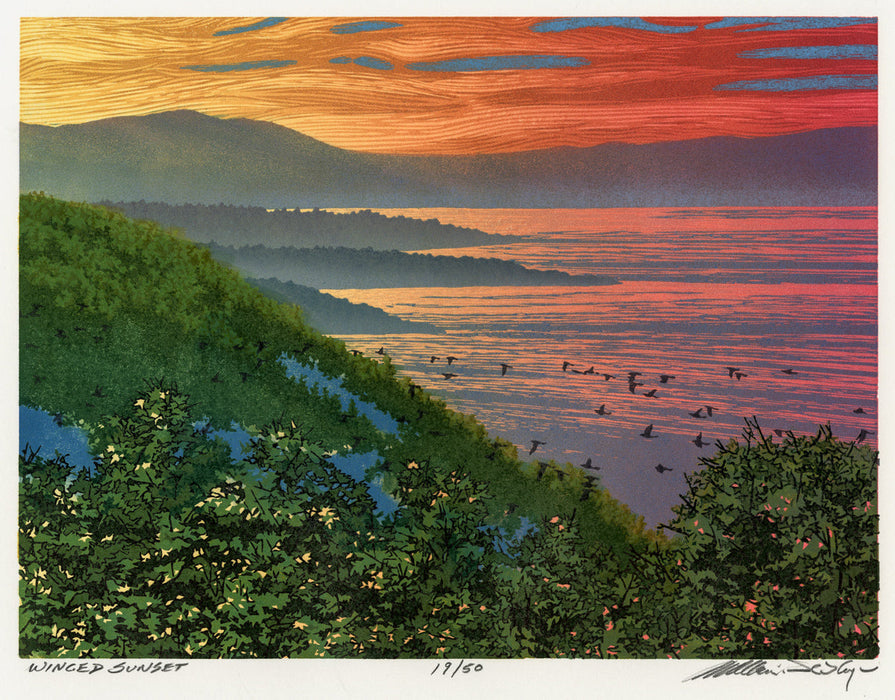William H. Hays - Winged Sunset - main 