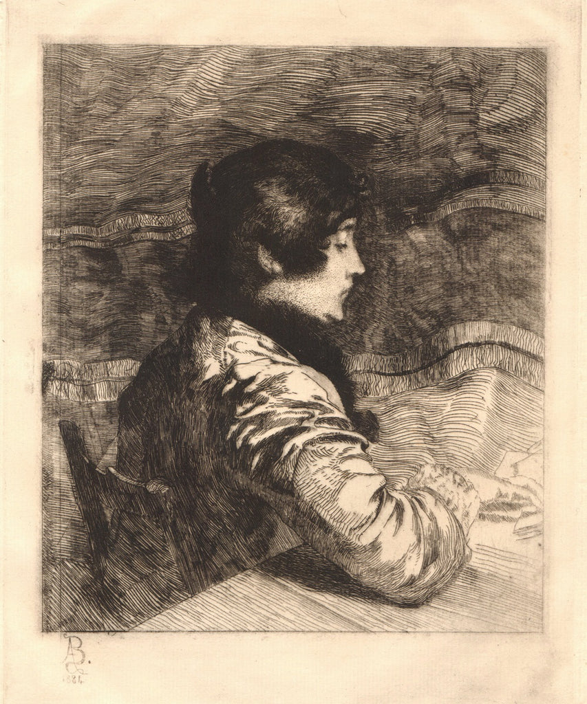 Portrait of the Artist's Wife by Albert Besnard