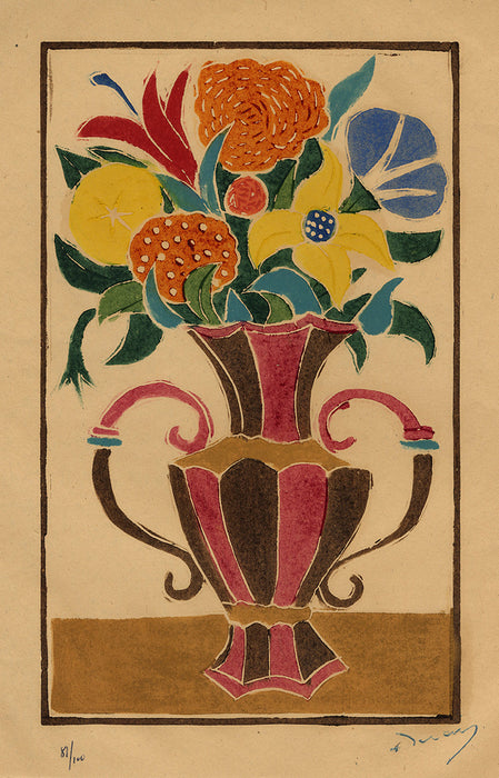 Andre Derain - Flower Bouquet in a Vase - main 