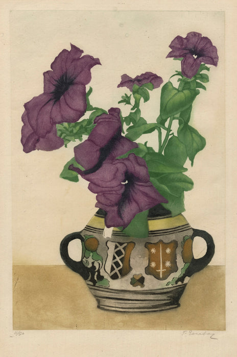 Frans Everbag - Potted Purple Petunias - main 