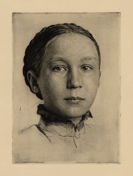 Georg Jahn - Portrait of a Girl - main 