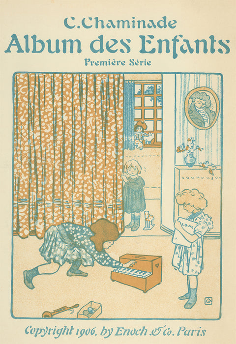 George Auriol - Cover for a Children’s Piano Album - main 