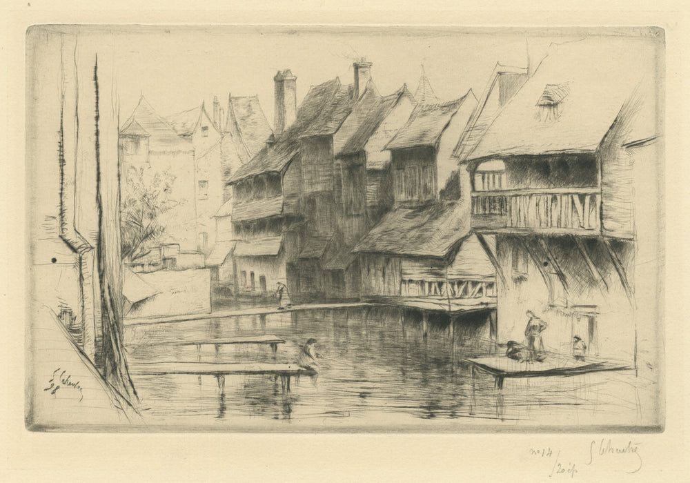 Gustave Leheutre - The Tanneries at Montargis - main 