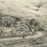Henri Delavallee - La Route de Landemer, Pointe de La Hague - aquatint - Camille Pissarro - detail