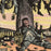 Hermann-Paul - Kultur en Automne - color woodcut - drunk man under lynching tree