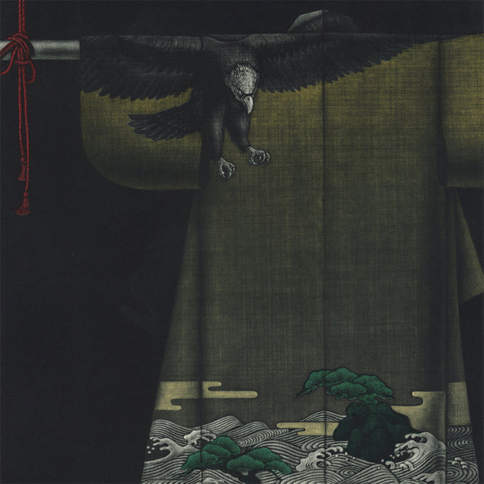 Katsunori Hamanishi - White Head Eagle - detail