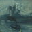 Rene LORRAIN - Steamboat on the Seine, Pont de l’Archeveche, and Notre-Dame de Paris - Color aquatint and etching 1920 detail