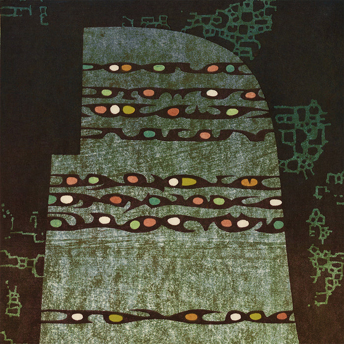 Toshi Yoshida - Transcendance - 1968 - Sosaku-hanga - Japan - detail