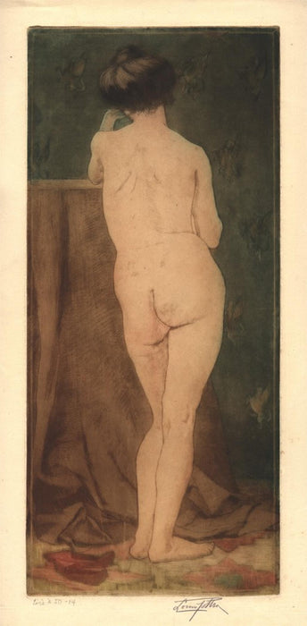 Louis Mcclellan potter - Nude with the Pegasus Wallpaper - main 
