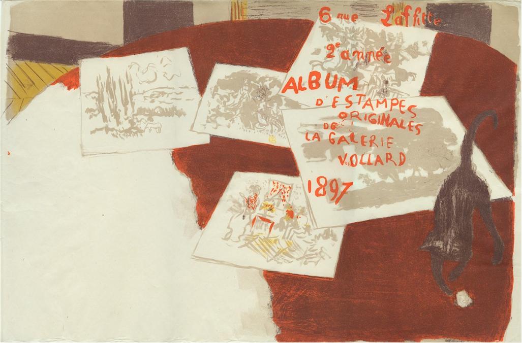 Color lithograph - by BONNARD, Pierre - titled: Album of Original Prints of the Vollard Gallery