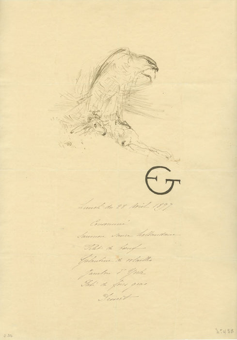 Henri de Toulouse-lautrec - The Sparrowhawk - main 